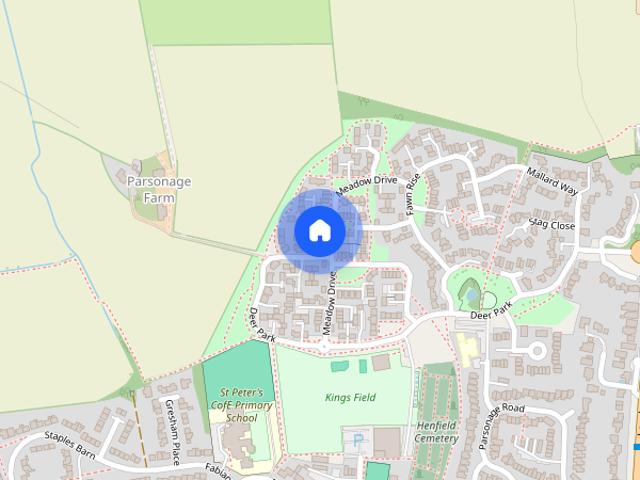 Townhouse for rent in Horsham, West Sussex