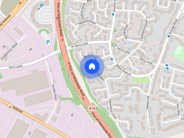 Townhouse for rent in Walton, Eastbridge