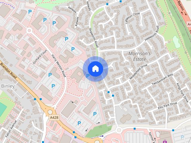 Townhouse for rent in Binley, West Midlands
