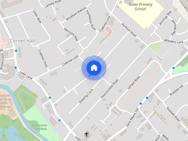 Townhouse for rent in Pouchen End, Hertfordshire