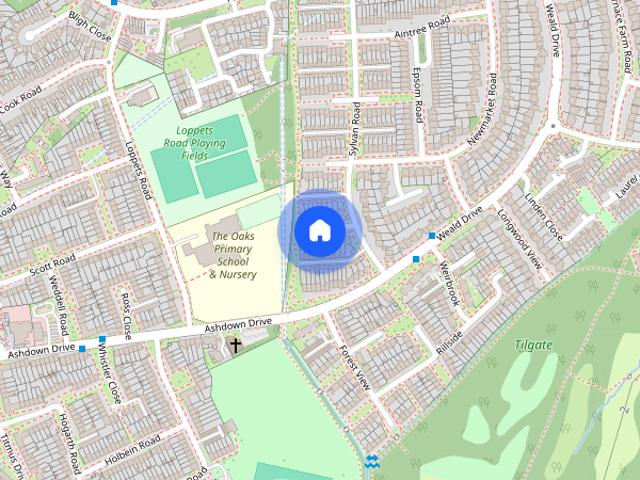 Townhouse for rent in Glynde, West Sussex