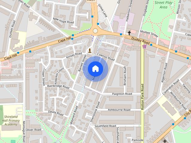 Townhouse for rent in Winson Green, Birmingham