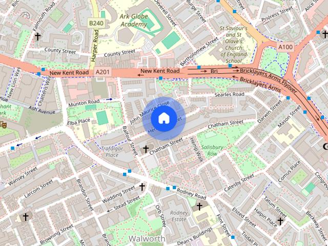 Townhouse for rent in Browning Estate, Greater London