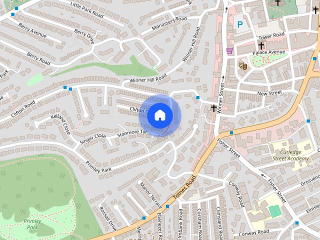 Townhouse for rent in St Michaels, Paignton