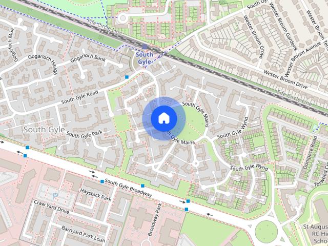 Townhouse for rent in South Gyle, City of Edinburgh