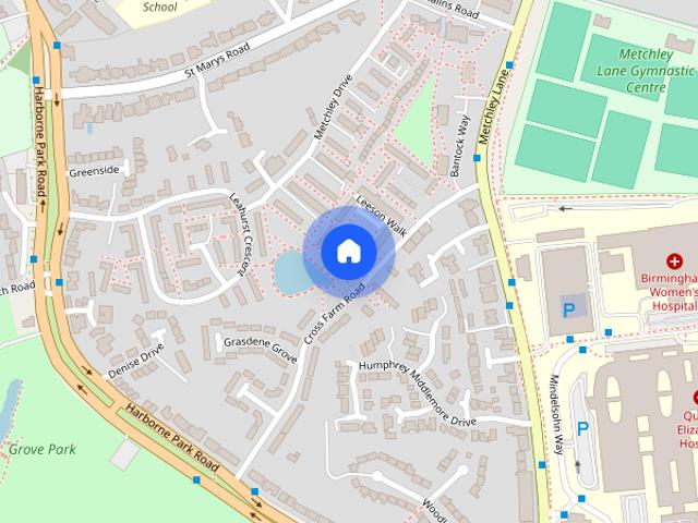 Townhouse for rent in Harborne, West Midlands