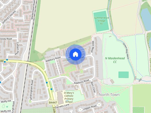 Townhouse for rent in Maidenhead