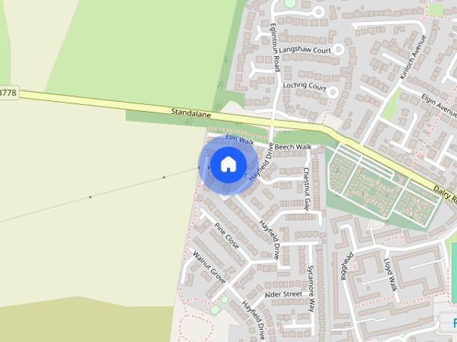 Townhouse for rent in Stewarton, Scotland