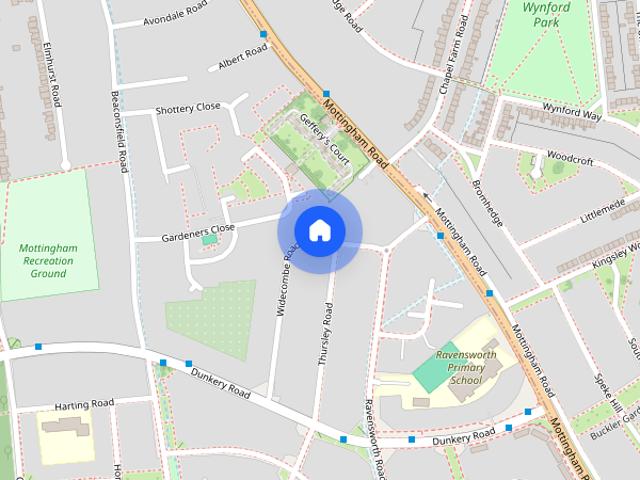 Townhouse for rent in Mottingham, Greater London
