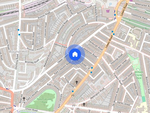 Townhouse for rent in Round Hill, Brighton & Hove