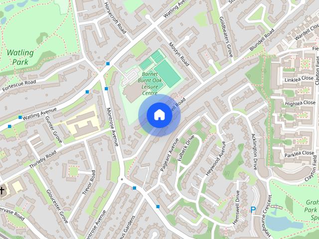 Townhouse for rent in Colindale, Greater London