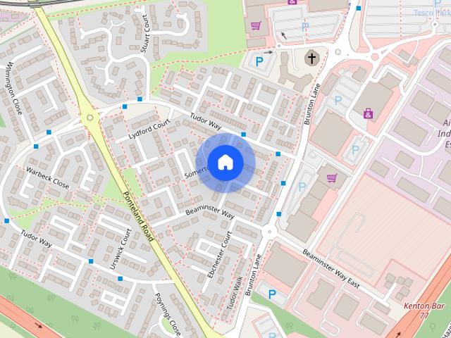 Townhouse for rent in Kenton, Tyne And Wear