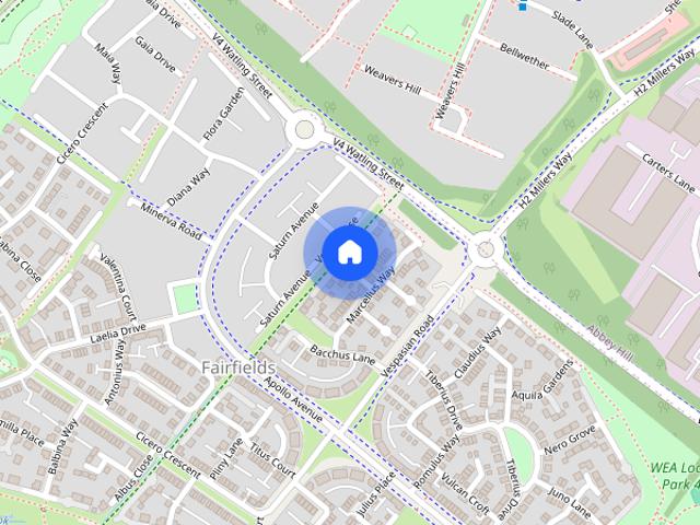 Townhouse for rent in Old Wolverton, Milton Keynes