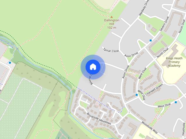 Townhouse for rent in Northampton, Northamptonshire