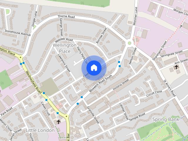 Townhouse for rent in Willenhall, Walsall