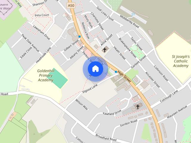 Townhouse for rent in Tunstall, Stoke-on-Trent