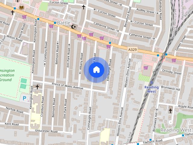 Townhouse for rent in Reading