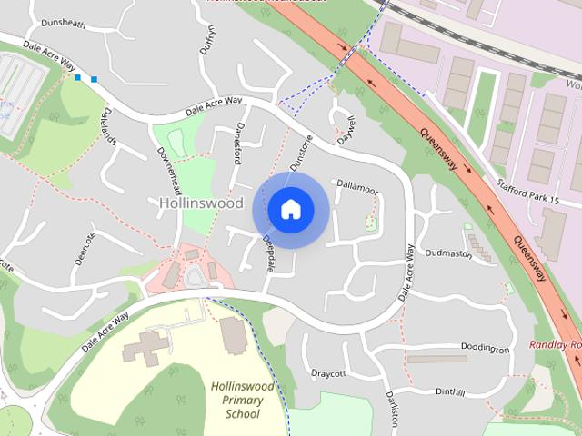 Townhouse for rent in Hollinswood, Telford
