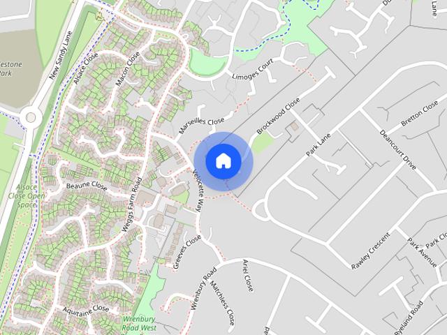 Townhouse for rent in New Duston, Duston