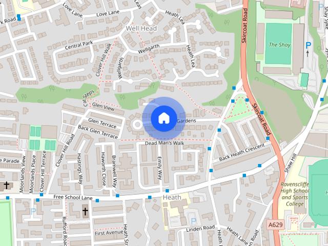 Townhouse for rent in Heath, Halifax