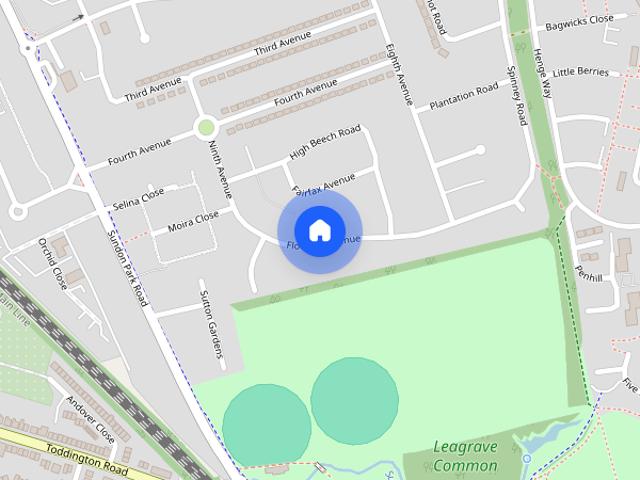Townhouse for rent in Sundon Park, Luton