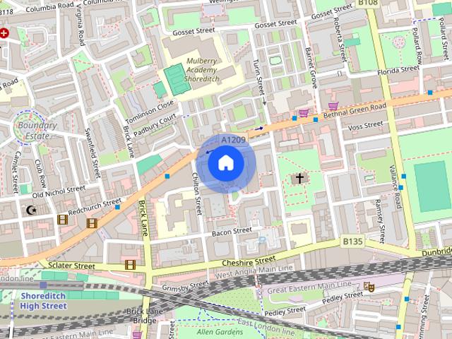 Townhouse for rent in Spitalfields, Whitechapel