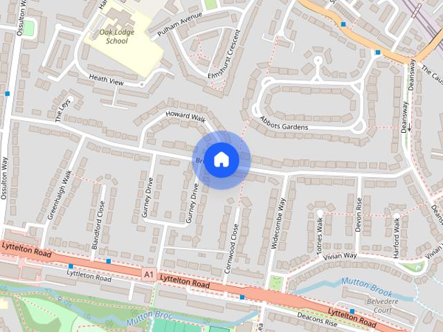 Townhouse for rent in Hampstead Garden Suburb, Greater London