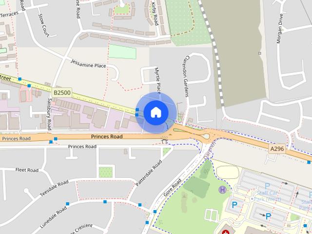 Townhouse for rent in Worcester Park Estate, Monks Orchard