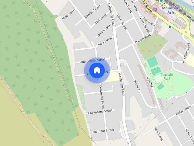 Townhouse for rent in Mountain Ash West, Ynysboeth