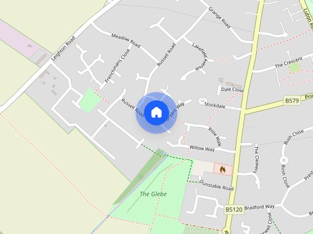 Townhouse for rent in Toddington, Central Bedfordshire