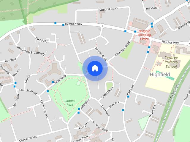 Townhouse for rent in Highfield, Pouchen End