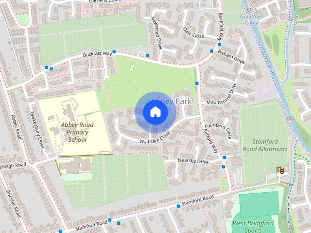 Townhouse for rent in Abbey Park, Barton In Fabis