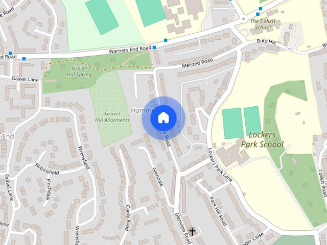 House for rent in Hammerfield, Pouchen End