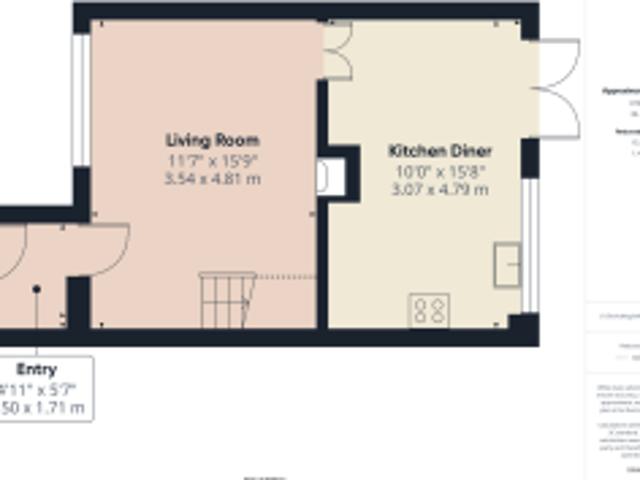Townhouse for rent in Darley Abbey, East Midlands