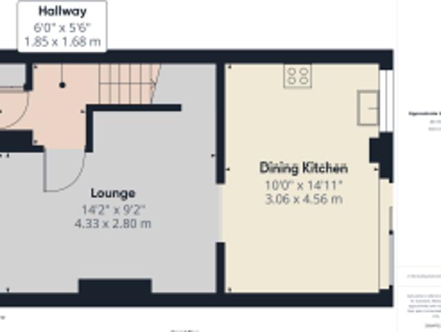 Townhouse for sale in Allestree, East Midlands