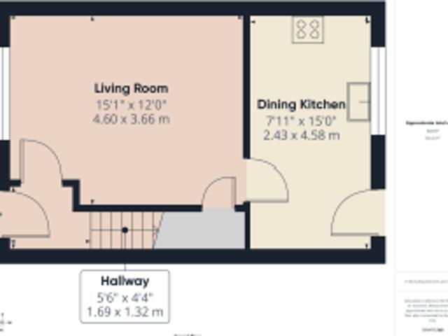 Townhouse for sale in Charlesworth, East Midlands