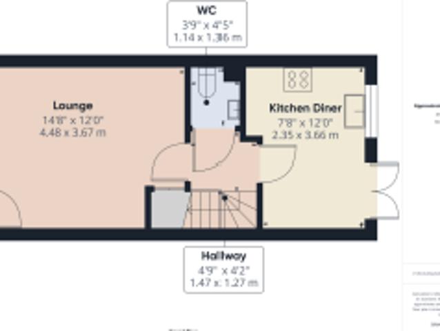Townhouse for sale in Chellaston, East Midlands