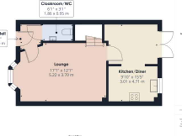 Townhouse for sale in Shelton Lock, East Midlands