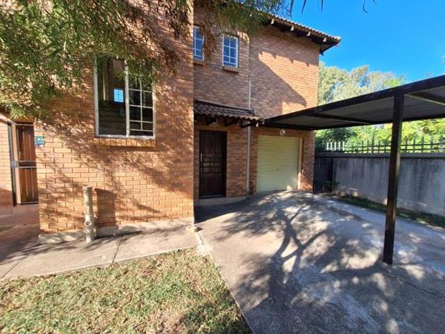 Townhouse for rent in Tlhabane, North West