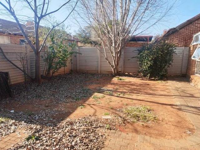 Townhouse for rent in Bloemfontein, Free State