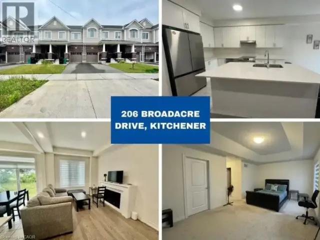 Townhouse for rent in Kitchener, Ontario
