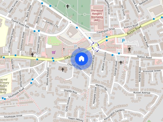 Townhouse for rent in Gedling