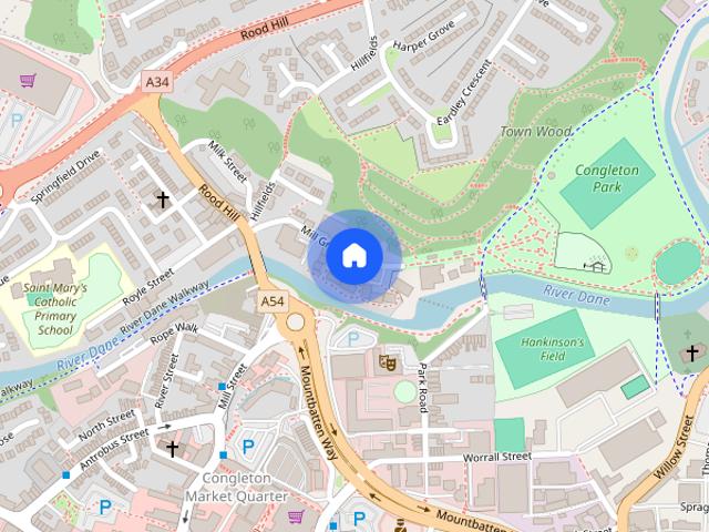 Townhouse for rent in Congleton Market Quarter, Congleton