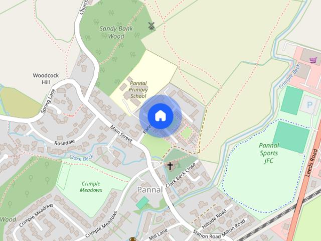 Townhouse for rent in Spacey Houses, Pannal