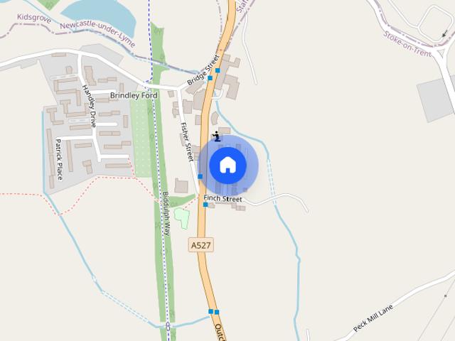 Townhouse for rent in Packmoor, Stoke-on-Trent
