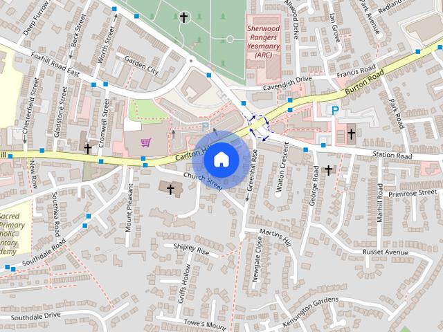 Townhouse for rent in Gedling