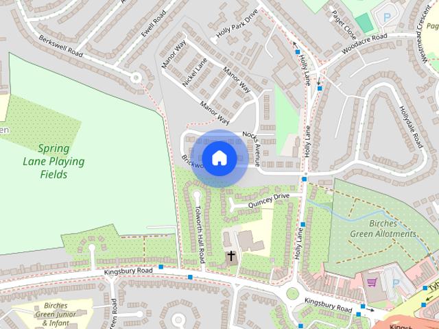 Townhouse for rent in Tyburn, West Midlands