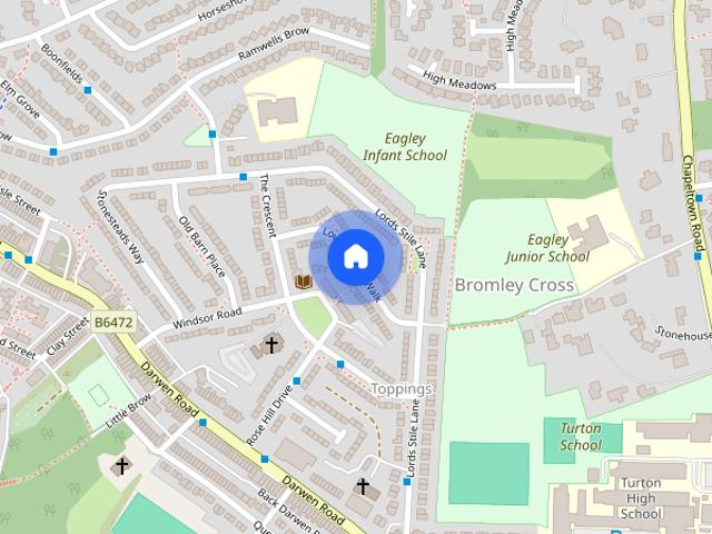 Townhouse for rent in Lee Bank, Greater Manchester