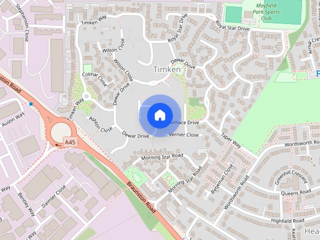 Townhouse for rent in Timken, Daventry
