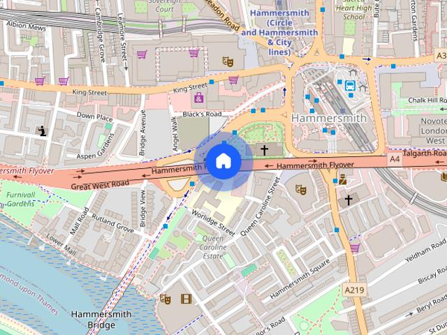 Townhouse for rent in London Borough of Hammersmith and Fulham, Greater London
